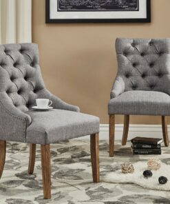 Diana  Buttoned  Dining Chair